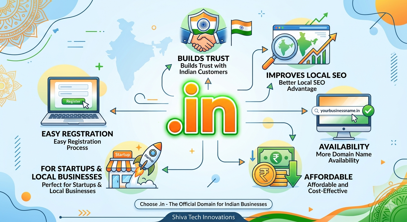 Why .in Domain Is Perfect for Indian Businesses
